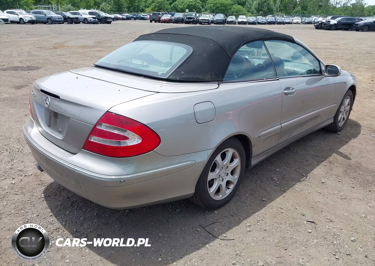 2004 Mercedes-Benz Clk 320 VIN:WDBTK65G64T021566 - 4