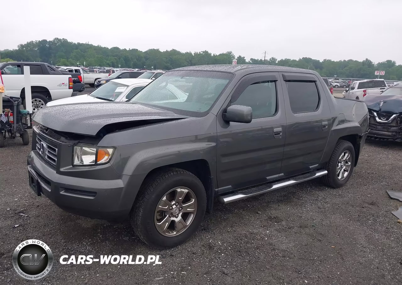 2007 Honda Ridgeline Rts VIN:2HJYK16457H544105 - 2