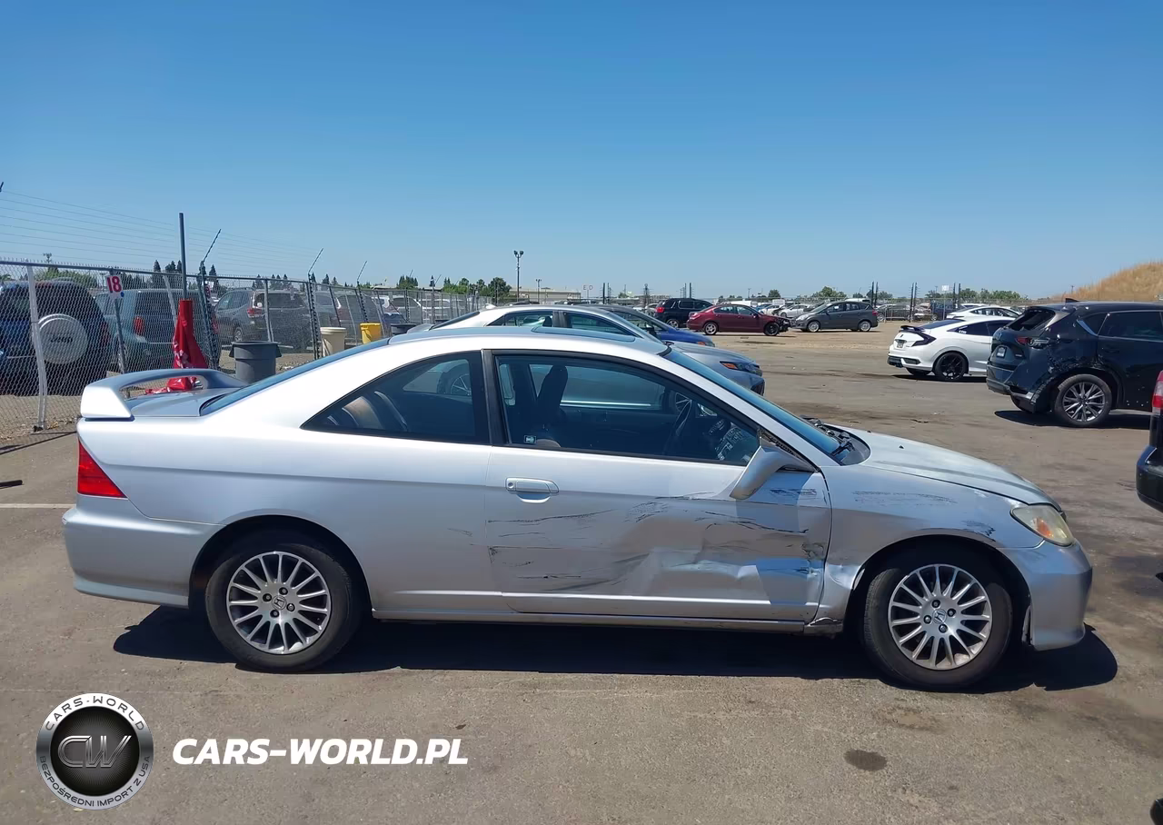2005 Honda Civic Ex VIN:1HGEM22985L013412 - 13