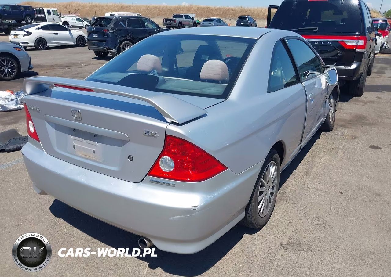 2005 Honda Civic Ex VIN:1HGEM22985L013412 - 4