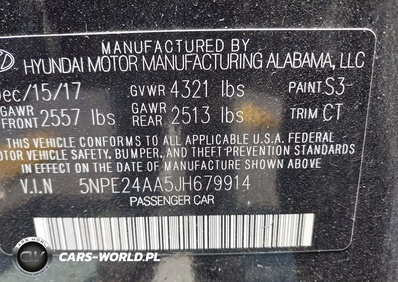 2018 Hyundai Sonata Eco VIN:5NPE24AA5JH679914 - 9