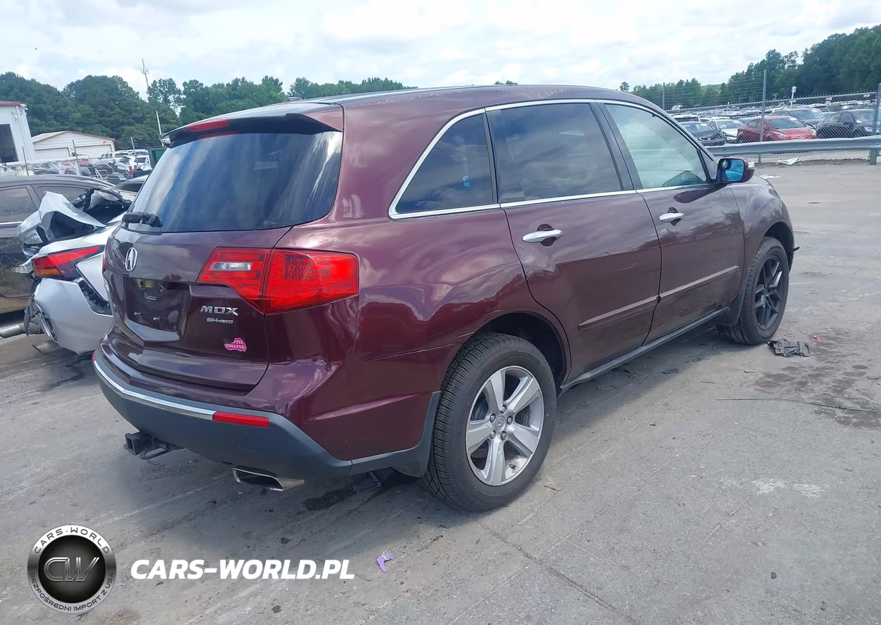 2011 Acura Mdx Technology Package VIN:2HNYD2H64BH536390 - 4