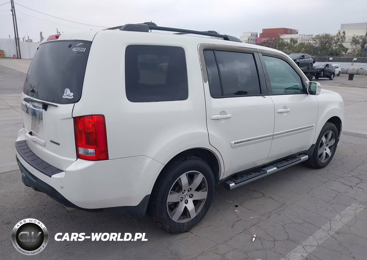 2013 Honda Pilot Touring VIN:5FNYF3H99DB035150 - 4