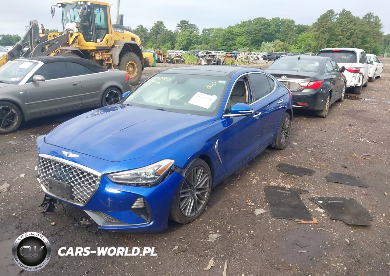 2019 Genesis G70 2.0T Advanced VIN:KMTG34LAXKU025731 - 2
