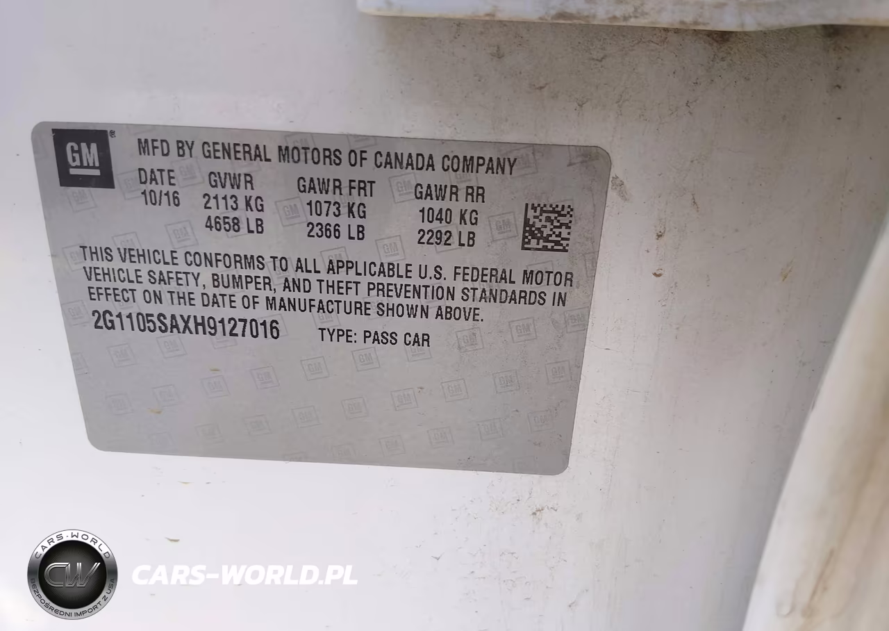 2017 Chevrolet Impala 1Lt VIN:2G1105SAXH9127016 - 9