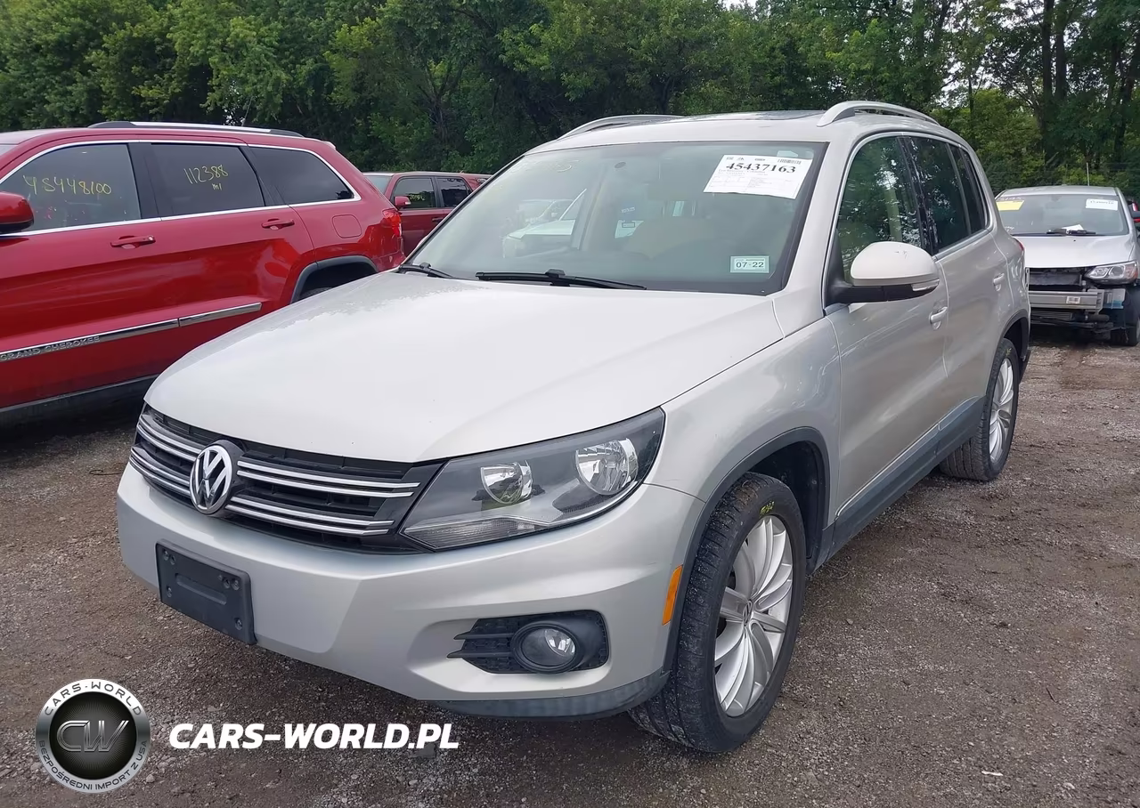 2015 Volkswagen Tiguan Se VIN:WVGAV7AX3FW510645 - 2