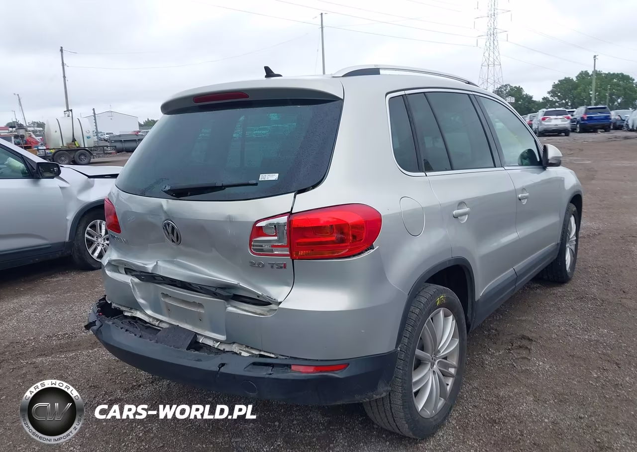 2015 Volkswagen Tiguan Se VIN:WVGAV7AX3FW510645 - 4