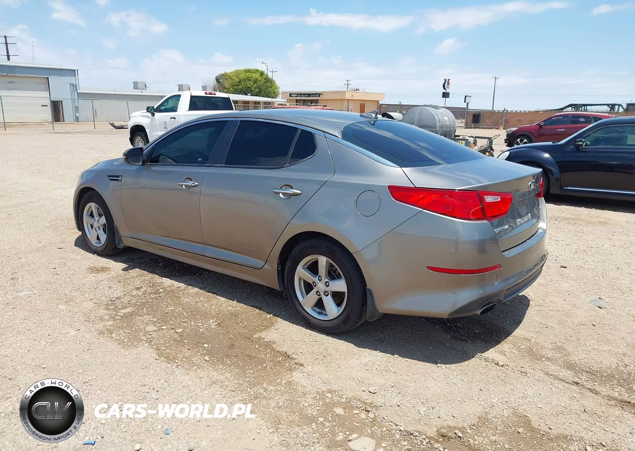 2015 Kia Optima Lx VIN:5XXGM4A79FG358257 - 3