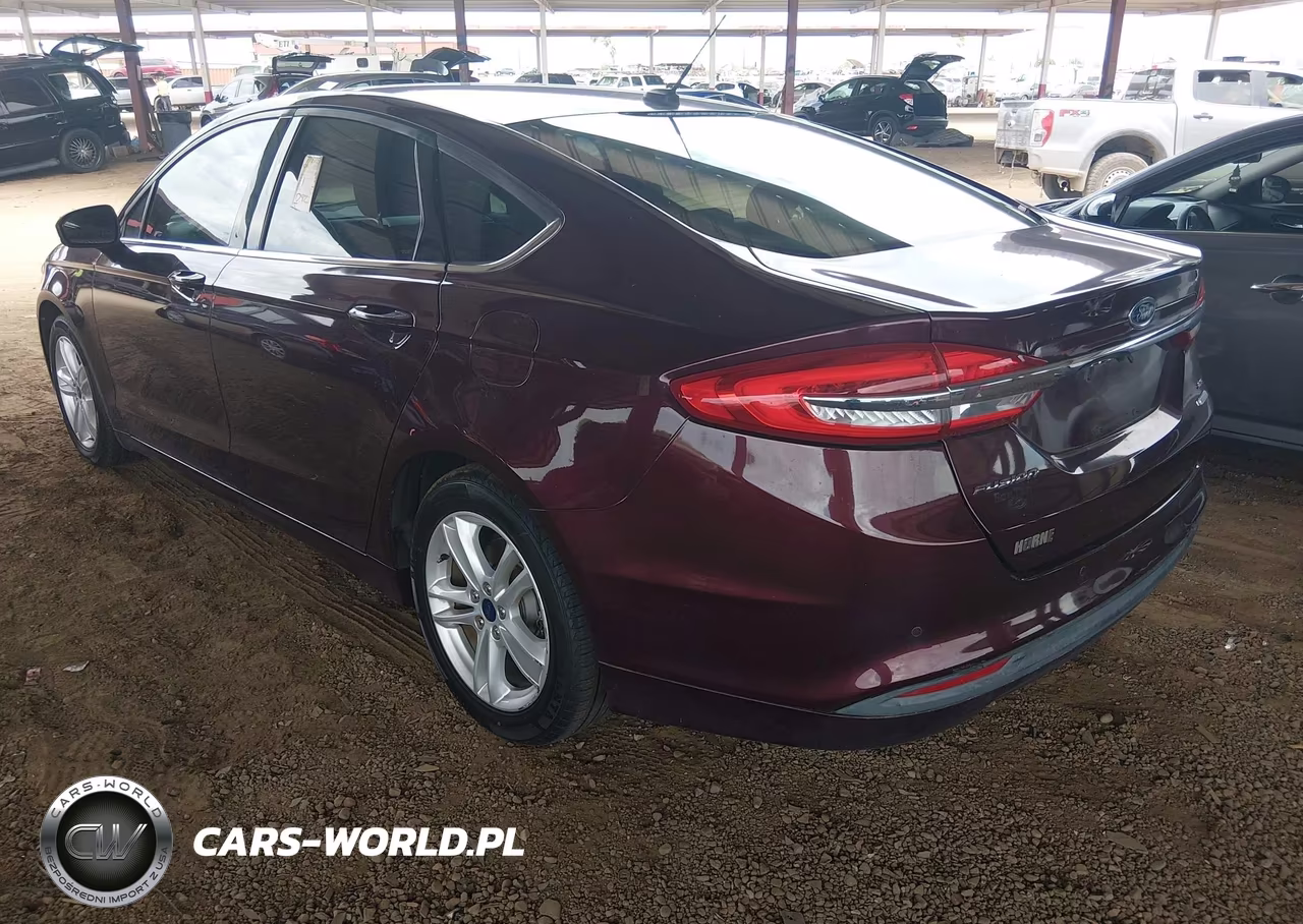 2018 Ford Fusion Se VIN:3FA6P0HD1JR273114 - 3