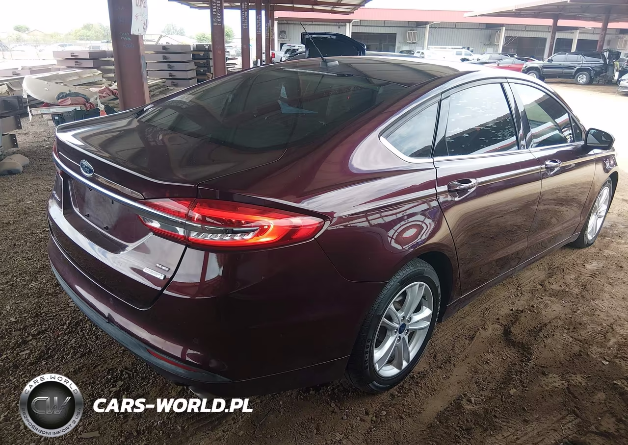 2018 Ford Fusion Se VIN:3FA6P0HD1JR273114 - 4