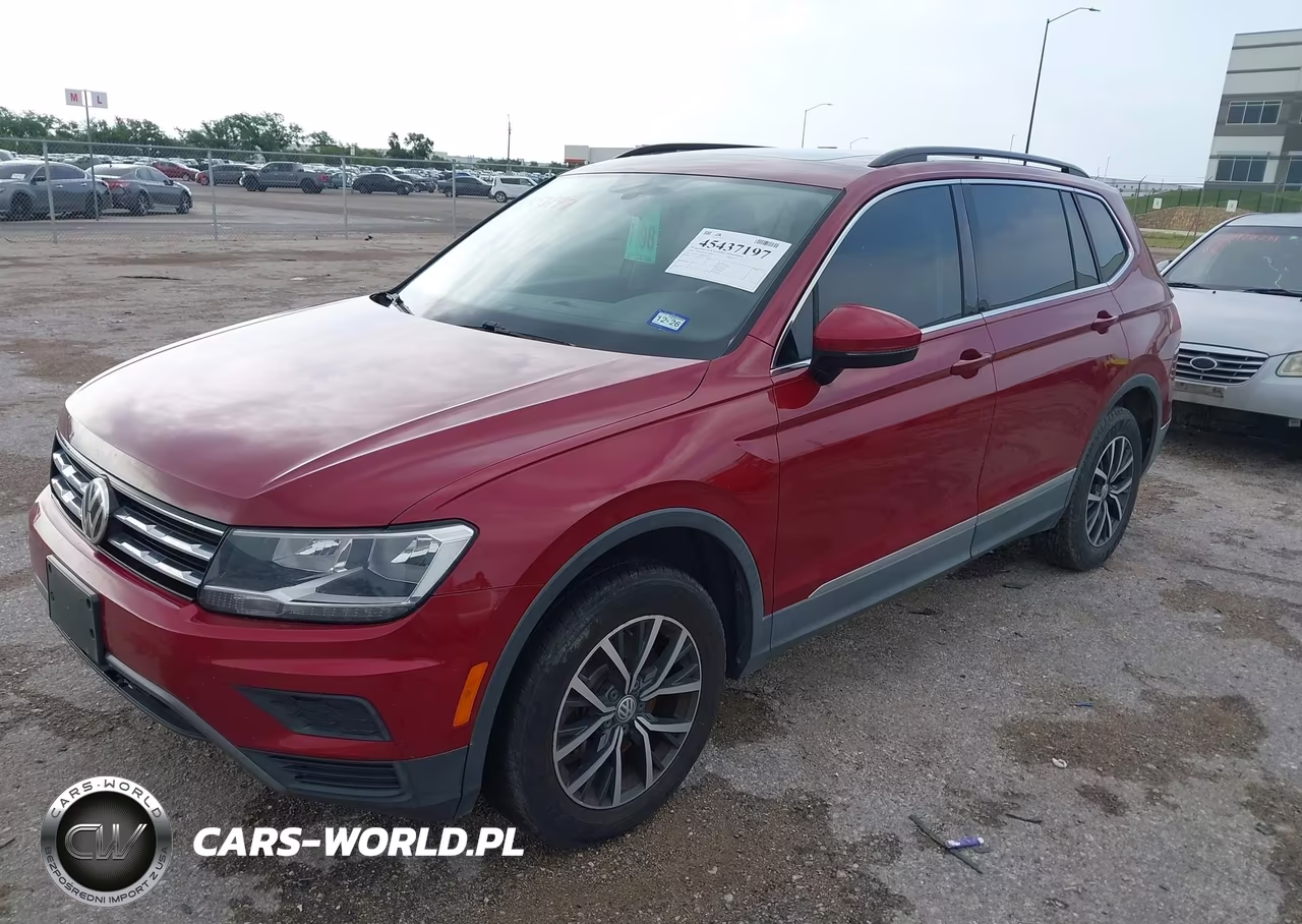 2020 Volkswagen Tiguan 2.0T Se-2.0T Se R-Line Black-2.0T Sel VIN:3VV3B7AX8LM011620 - 2
