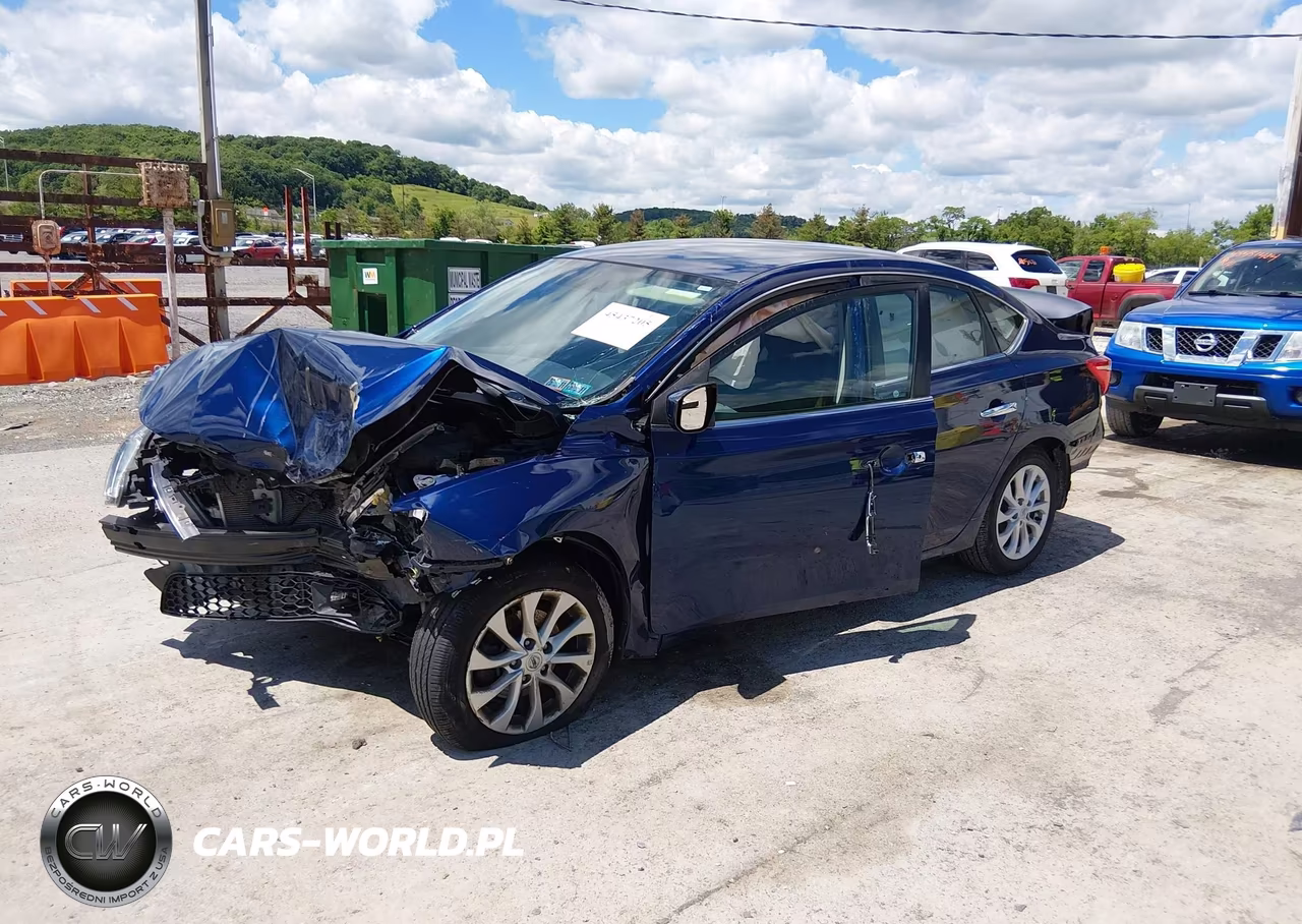 2018 Nissan Sentra Sv VIN:3N1AB7AP2JL626160 - 2