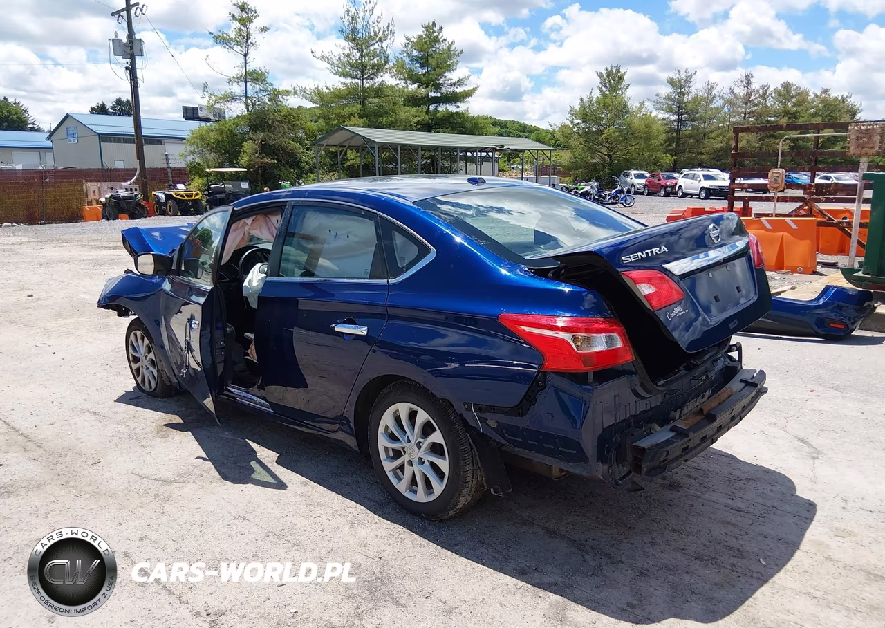 2018 Nissan Sentra Sv VIN:3N1AB7AP2JL626160 - 3