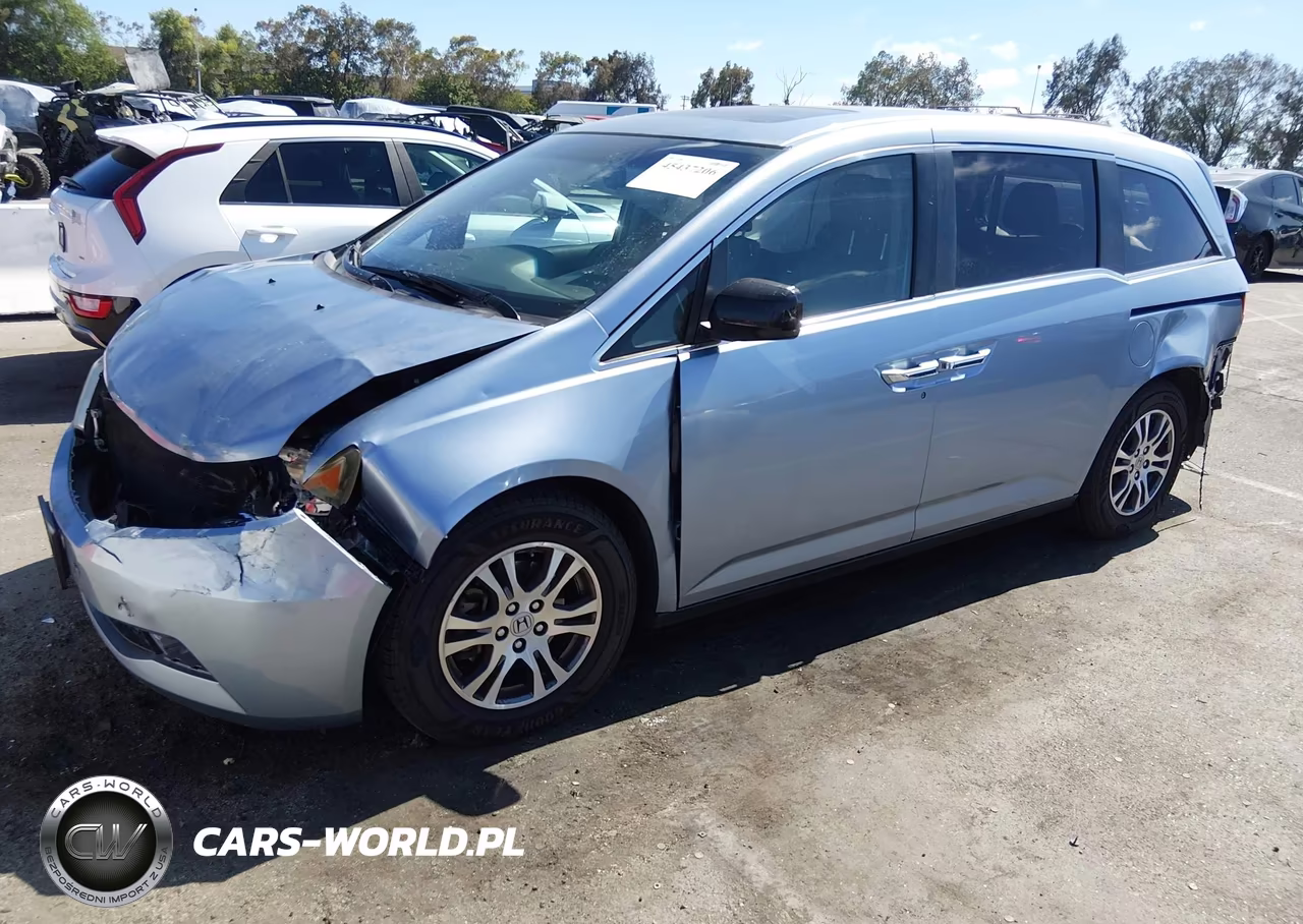 2011 Honda Odyssey Ex-L VIN:5FNRL5H61BB095466 - 2