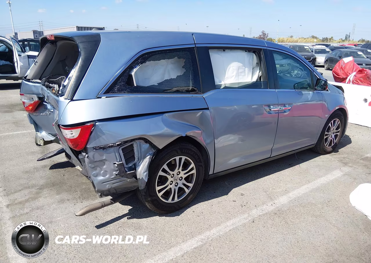 2011 Honda Odyssey Ex-L VIN:5FNRL5H61BB095466 - 4