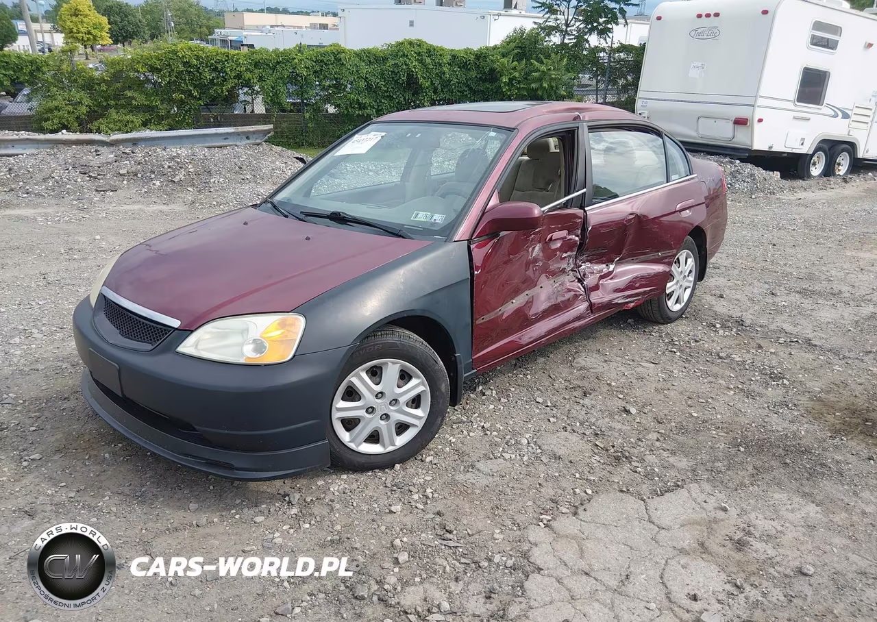 2003 Honda Civic Ex VIN:2HGES26713H512805 - 2