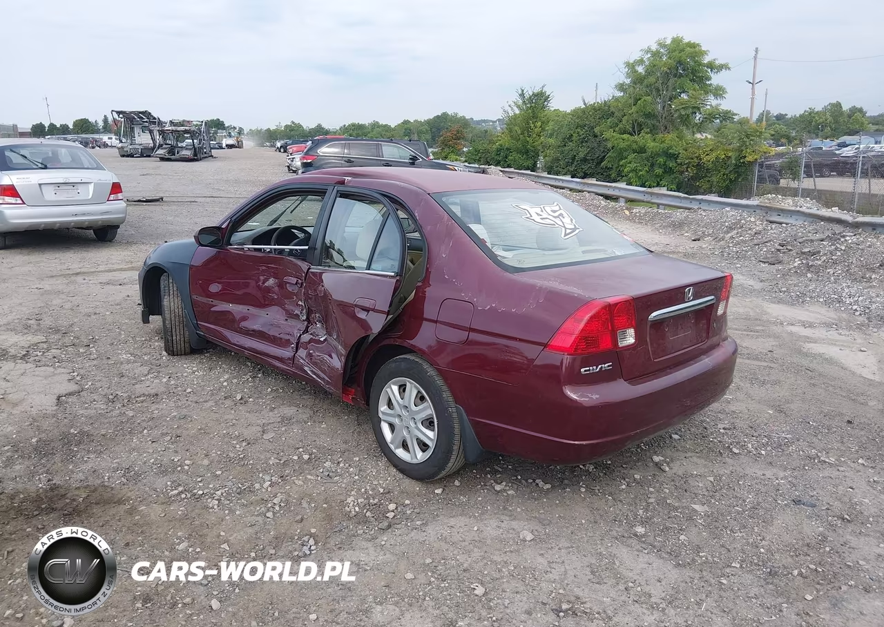 2003 Honda Civic Ex VIN:2HGES26713H512805 - 3