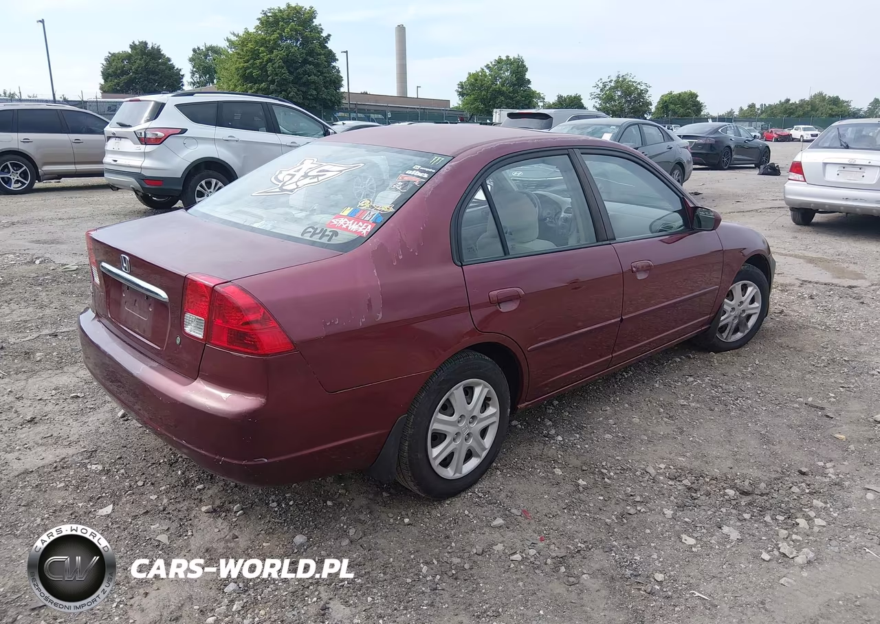 2003 Honda Civic Ex VIN:2HGES26713H512805 - 4