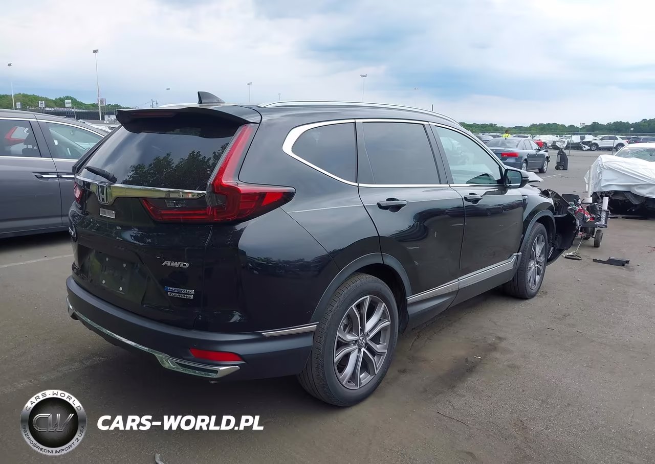 2021 Honda Cr-V Hybrid Touring VIN:7FART6H91ME007202 - 4