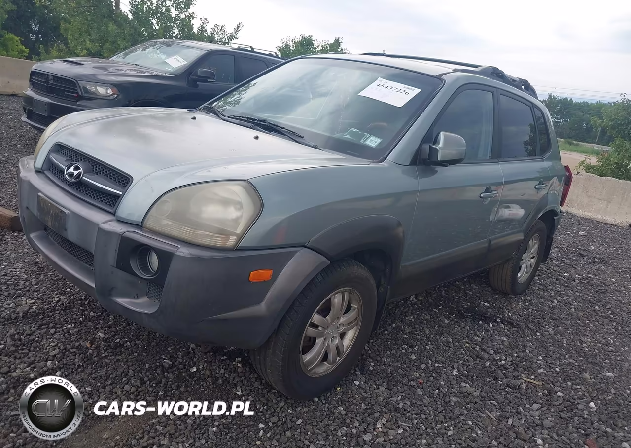 2007 Hyundai Tucson Limited-Se VIN:KM8JN12DX7U639481 - 2