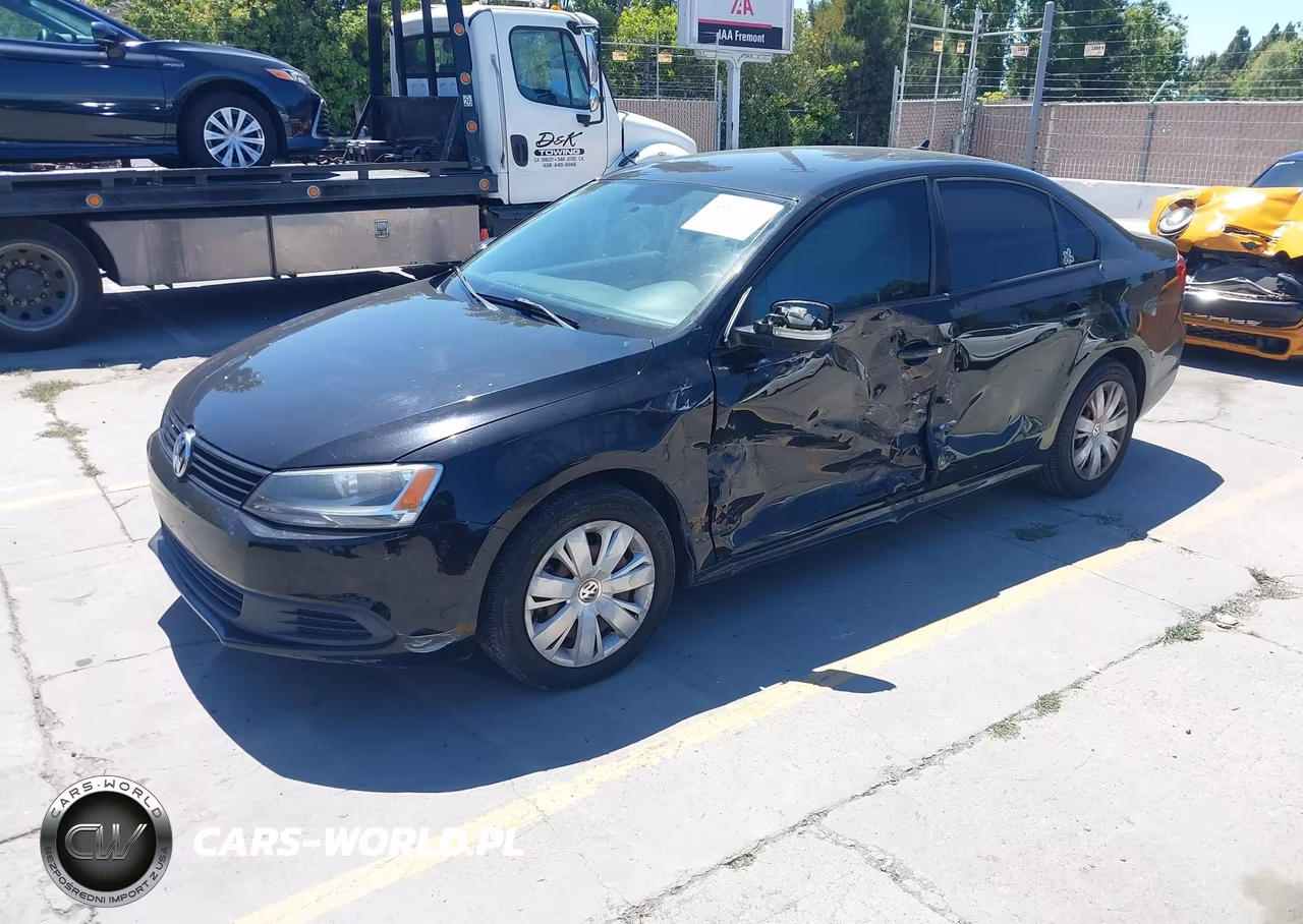 2014 Volkswagen Jetta 1.8T Se VIN:3VWD17AJ1EM394561 - 2