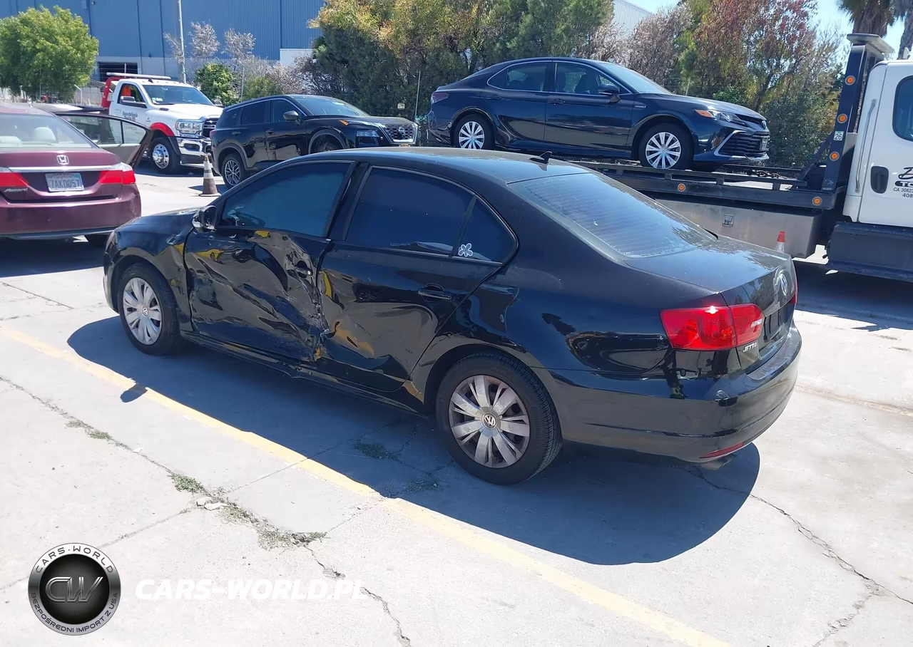 2014 Volkswagen Jetta 1.8T Se VIN:3VWD17AJ1EM394561 - 3