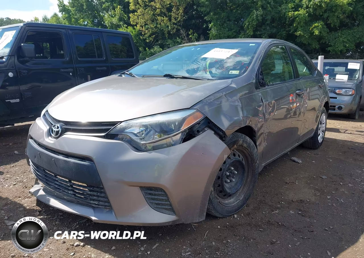 2014 Toyota Corolla Le VIN:2T1BURHE3EC046503 - 2
