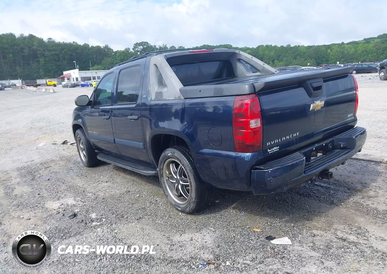 2008 Chevrolet Avalanche 1500 Ls VIN:3GNEC12078G147334 - 3