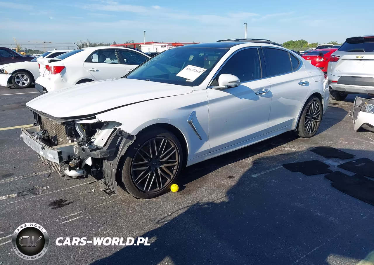 2019 Genesis G70 2.0T Advanced VIN:KMTG34LA2KU017784 - 2
