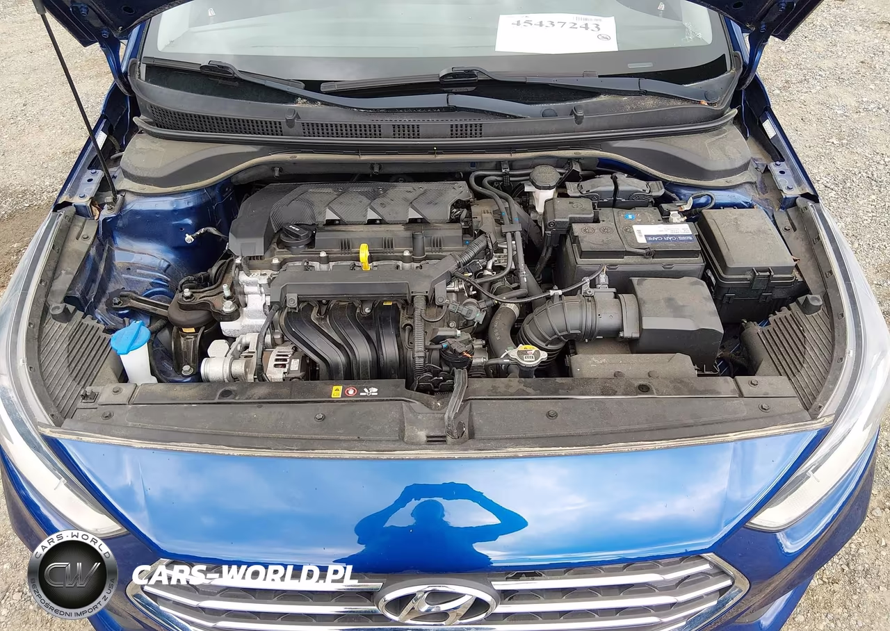 2020 Hyundai Accent Se VIN:3KPC24A67LE118513 - 10