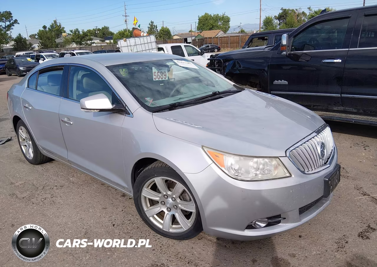 2010 Buick Lacrosse Cxl VIN:1G4GC5EG4AF118362 - 1