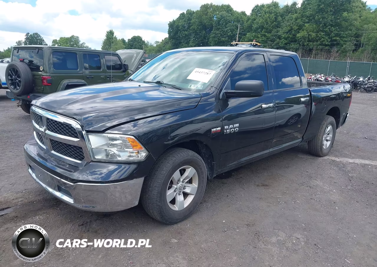 2017 Ram 1500 Slt 4X2 6'4 Box VIN:1C6RR6TT3HS676116 - 2