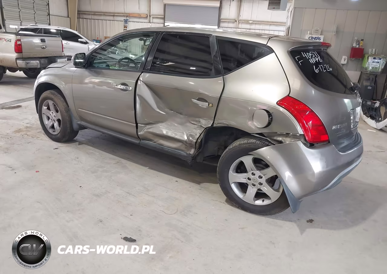 2004 Nissan Murano Sl VIN:JN8AZ08T74W209865 - 3