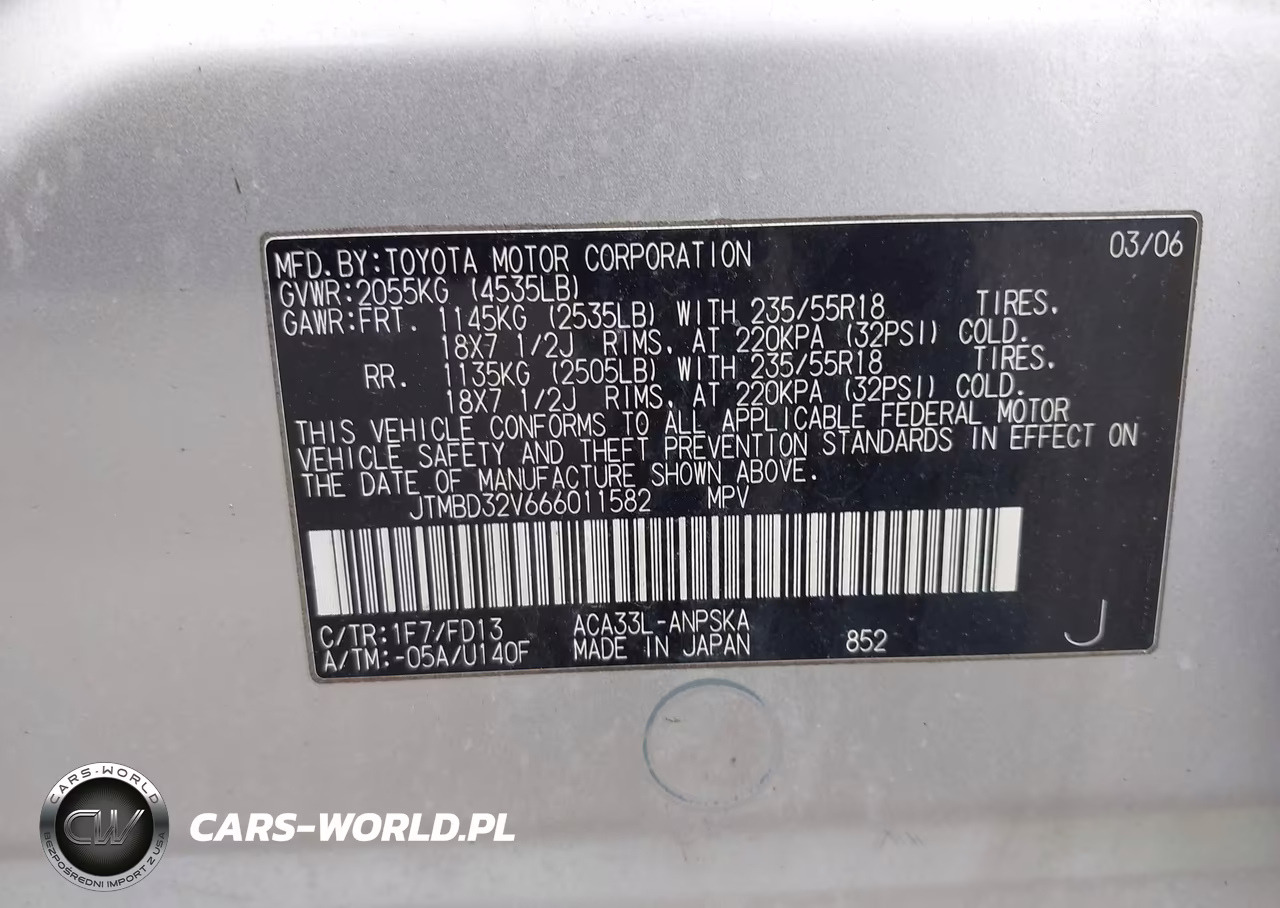 2006 Toyota Rav4 Sport VIN:JTMBD32V666011582 - 9