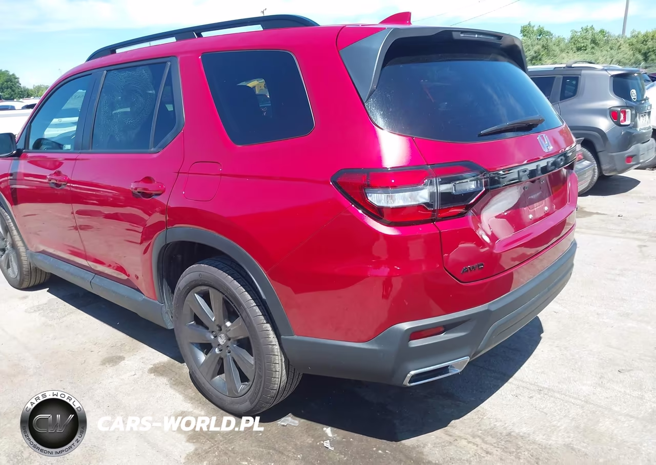 2025 Honda Pilot Sport VIN:5FNYG1H30SB147085 - 3