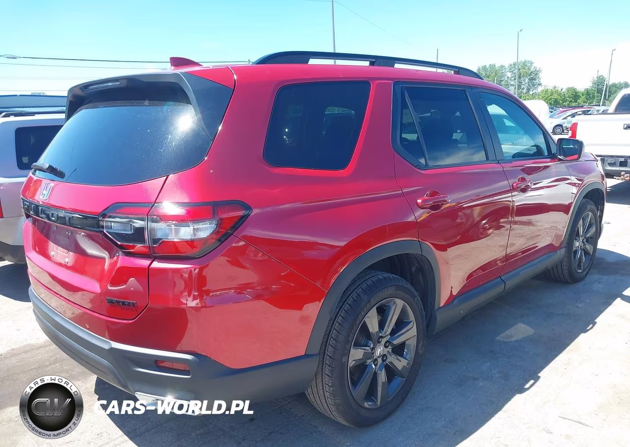 2025 Honda Pilot Sport VIN:5FNYG1H30SB147085 - 4
