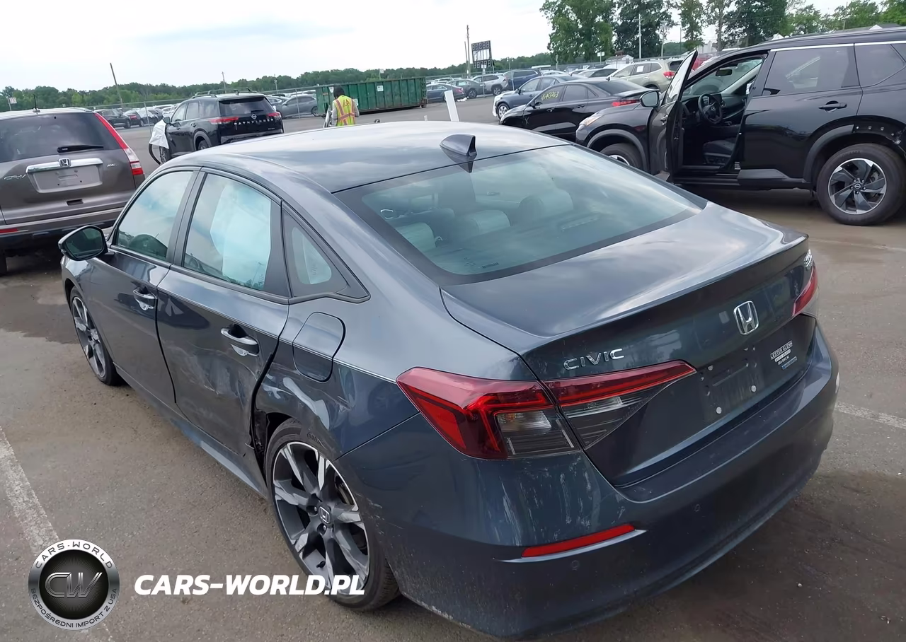 2025 Honda Civic Hybrid Sport-Sport Touring VIN:2HGFE4F80SH329362 - 3