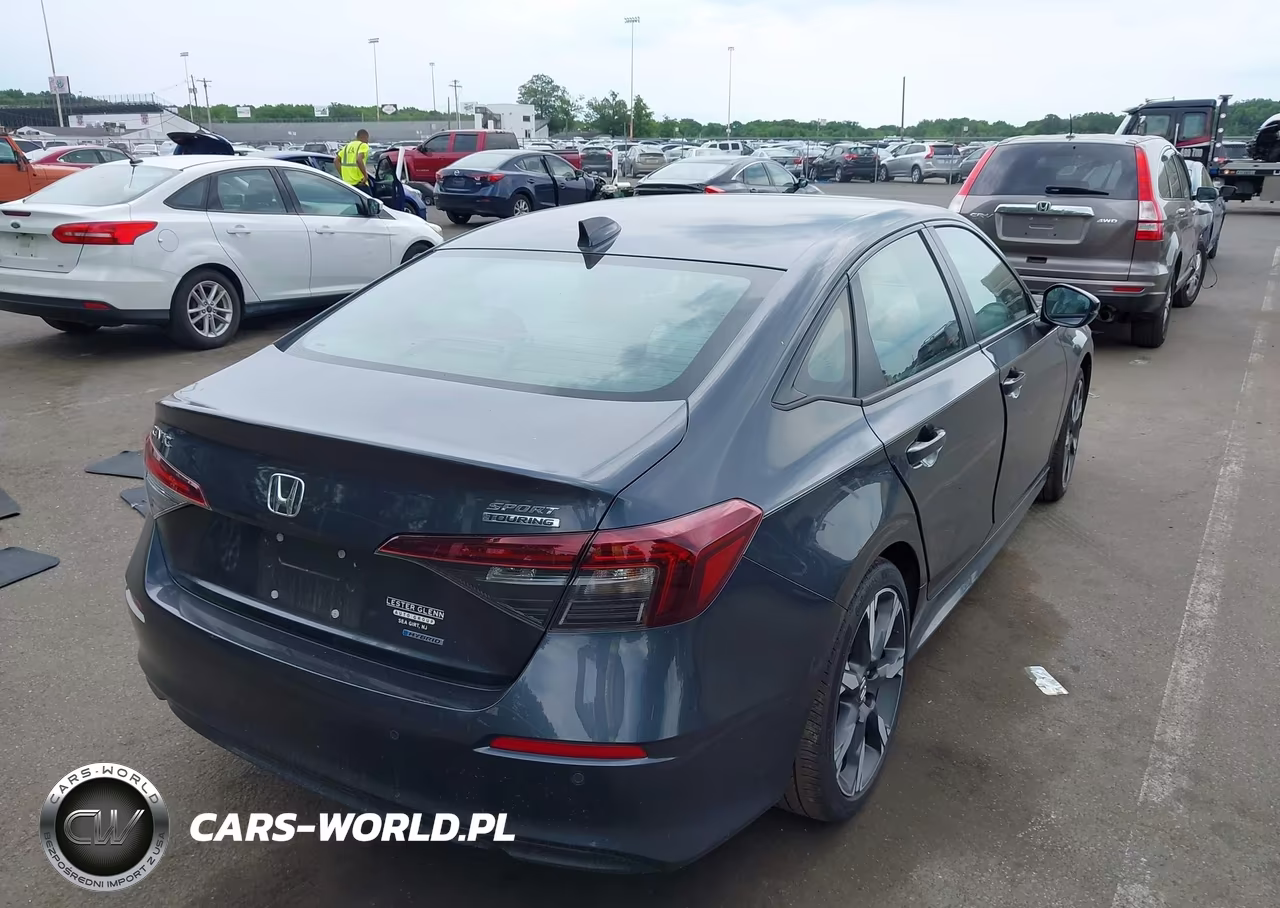 2025 Honda Civic Hybrid Sport-Sport Touring VIN:2HGFE4F80SH329362 - 4