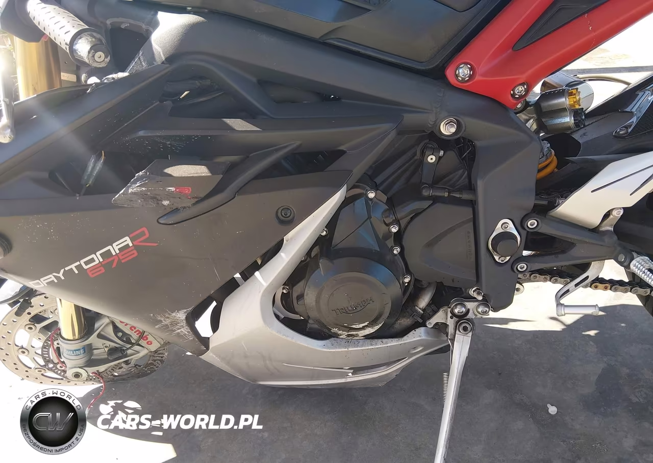 2015 Triumph Motorcycle Daytona 675R Abs VIN:SMTA02YK4FJ685002 - 9