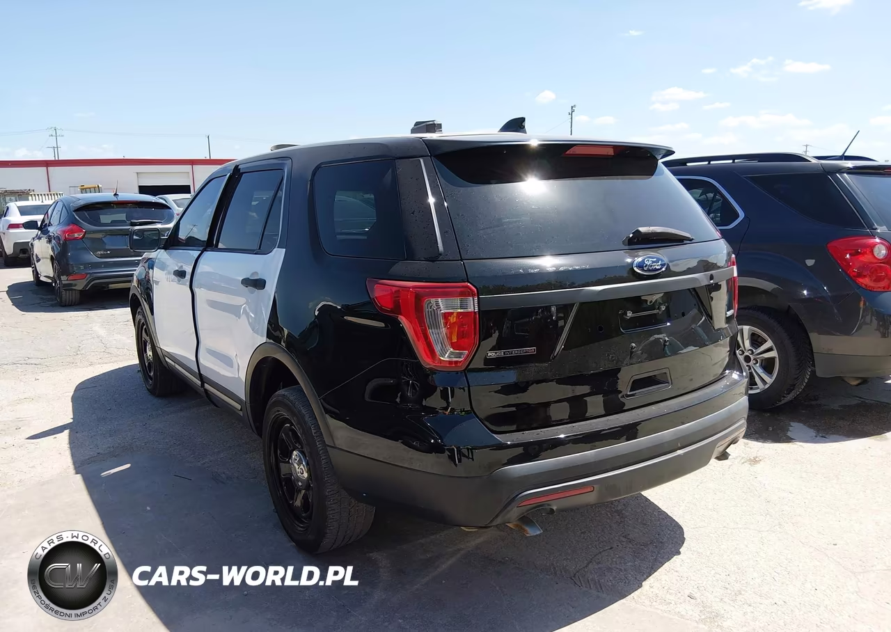 2016 Ford Utility Police Interceptor VIN:1FM5K8AR9GGD16456 - 3