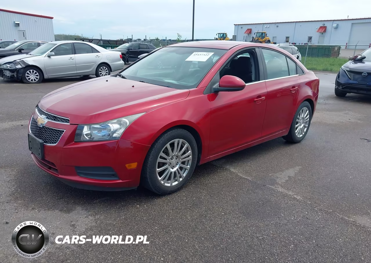 2012 Chevrolet Cruze Eco VIN:1G1PJ5SC4C7391741 - 2