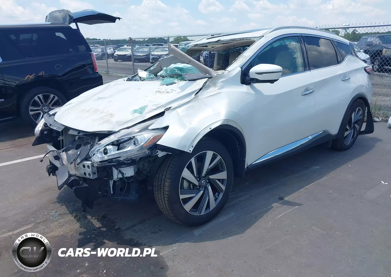 2018 Nissan Murano Platinum VIN:5N1AZ2MH6JN203822 - 2