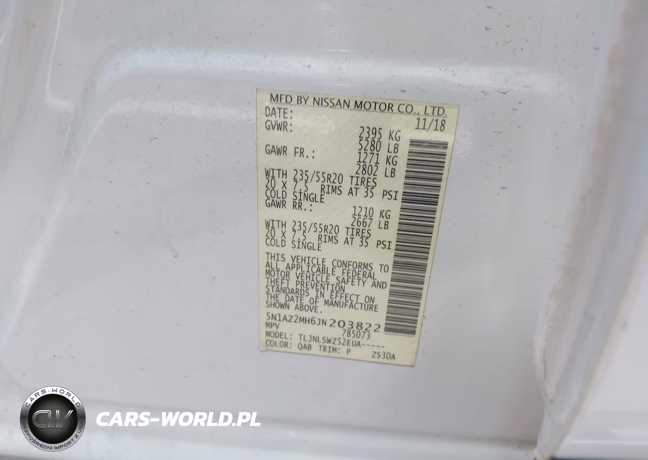 2018 Nissan Murano Platinum VIN:5N1AZ2MH6JN203822 - 9