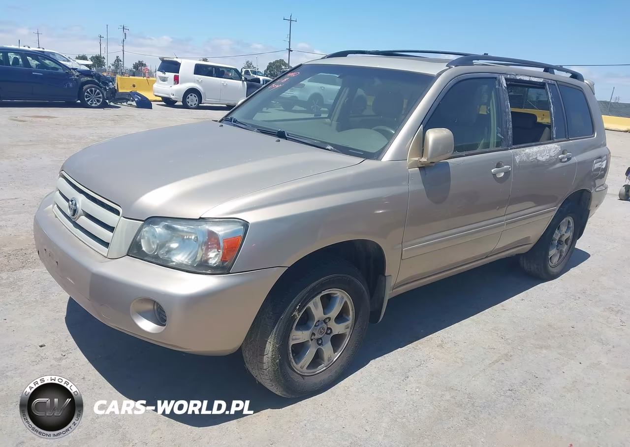 2007 Toyota Highlander 3Rd Row VIN:JTEEP21A570212550 - 2