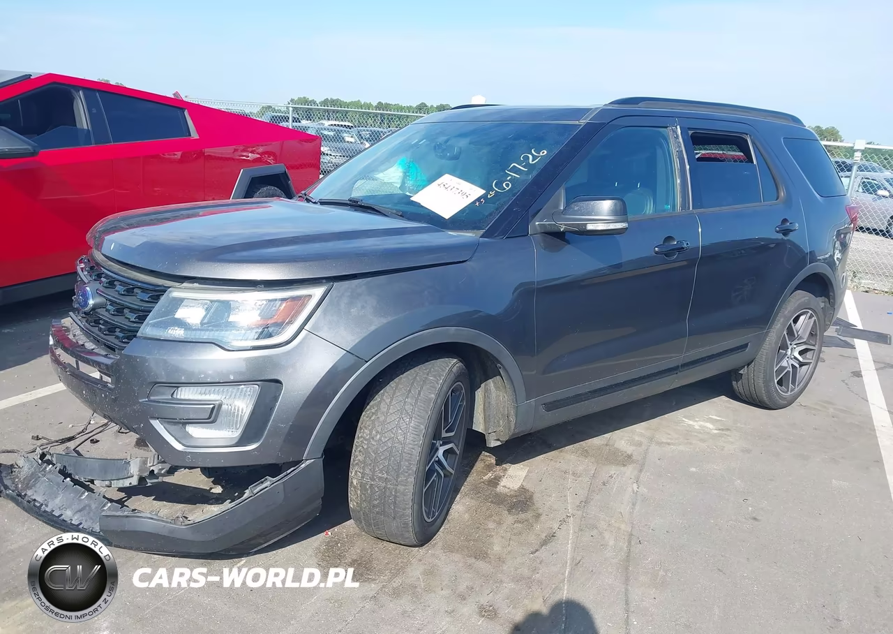 2017 Ford Explorer Sport VIN:1FM5K8GT7HGB25896 - 2
