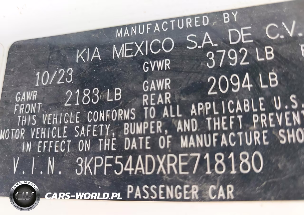 2024 Kia Forte Gt-Line VIN:3KPF54ADXRE718180 - 9