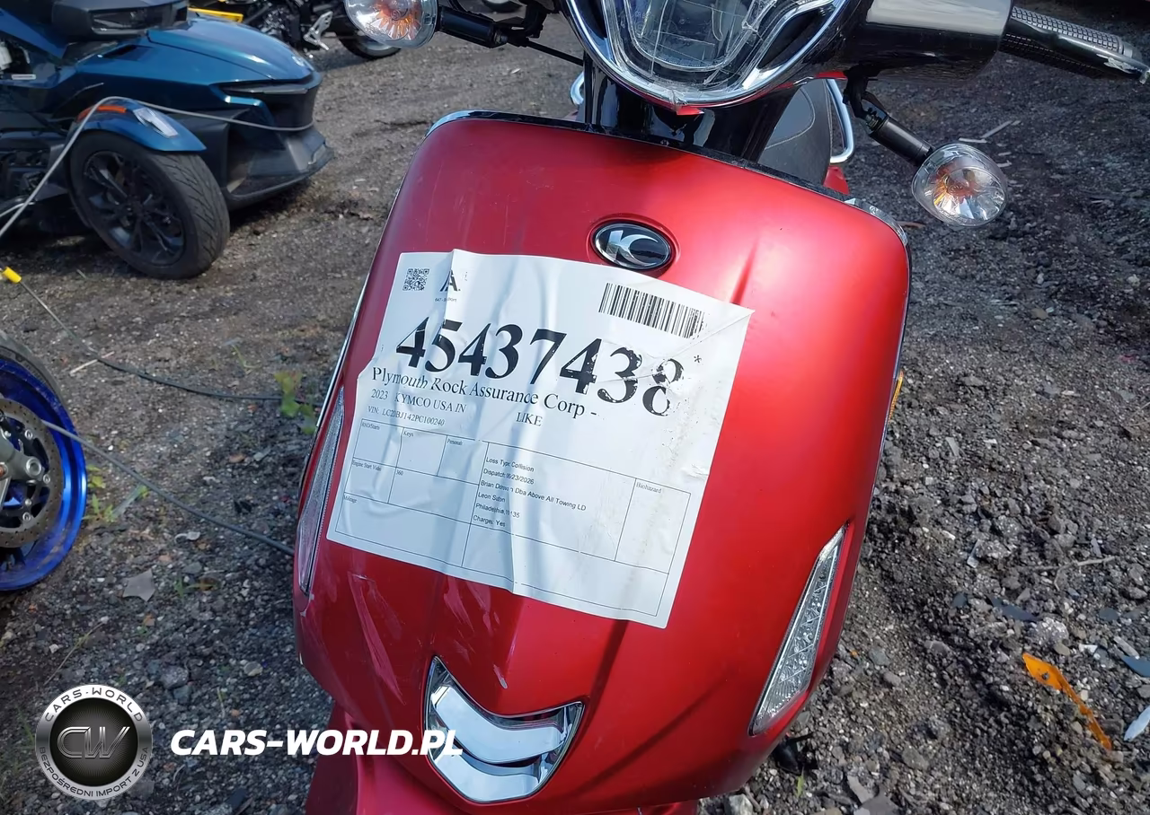 2023 Kymco Usa Inc Like 150 VIN:LC2DBJ142PC100240 - 5