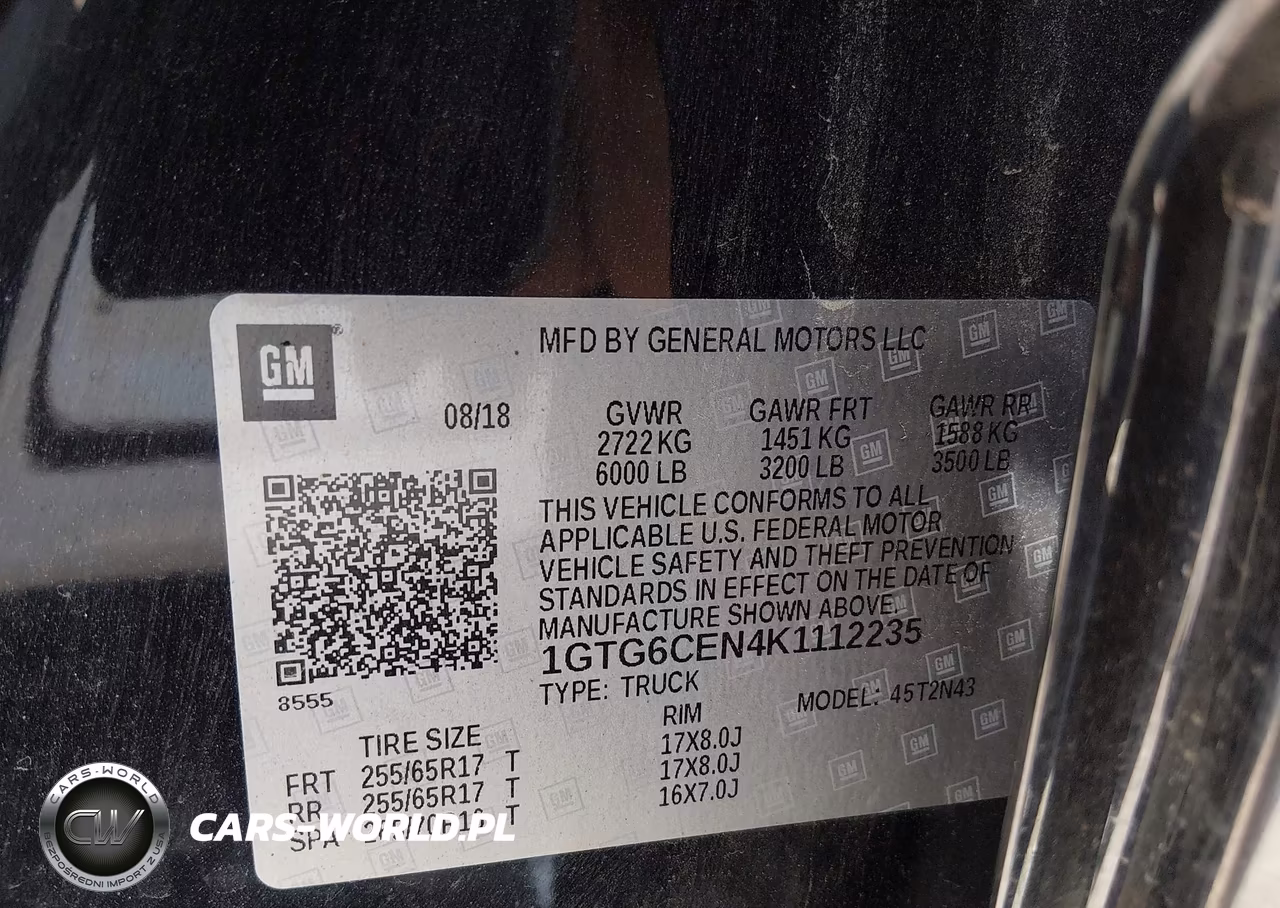 2019 GMC Canyon Sle VIN:1GTG6CEN4K1112235 - 9