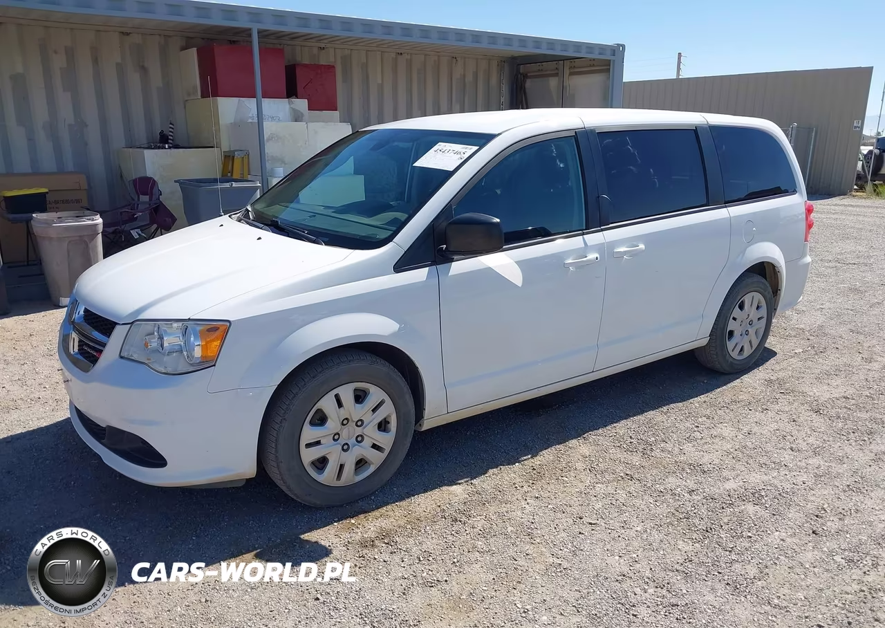 2018 Dodge Grand Caravan Se VIN:2C4RDGBG5JR296509 - 2