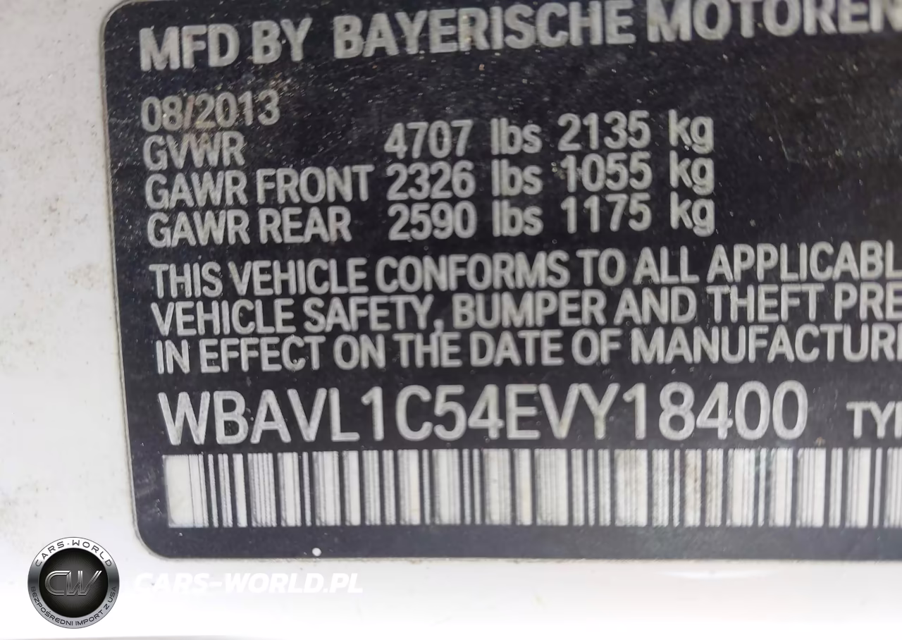 2014 BMW X1 xDrive28I VIN:WBAVL1C54EVY18400 - 9